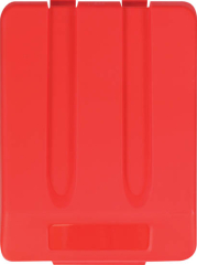 Víko na odpadkový koš na tříděný odpad - červená