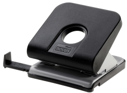 Kancelářský děrovač Novus Master / černá-šedá - 25 listů