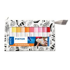 Popisovač Pilot Pintor MY PALETTE / sada 10 ks / teplé odstíny