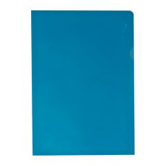 Zakládací obal A4 barevný - tvar L / modrá / 100 ks