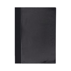 Rychlovazač A4 plastový s kapsou - černá