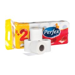 Papír toaletní Perfex Deluxe 3-vrstvý / 10 ks