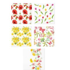 Velikonoční ubrousky jarní mix - 3vrs. / 33 x 33 cm / 20ks