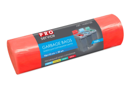 Pytle na odpad Alufix - 90x110cm / 160l / 24my / 20ks / červená