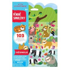 Concorde  Samolepky pěnové CONCORDE - Džungle