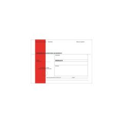 Obálky B6 s dodejkou samopropisovací - s červeným pruhem / 1000 ks