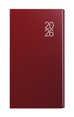 Diář BALACRON - týdenní kapesní / bordó