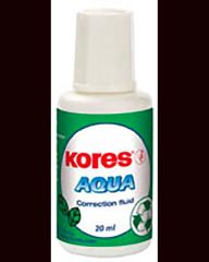 Opravné laky Kores Aqua - 20 ml – štěteček