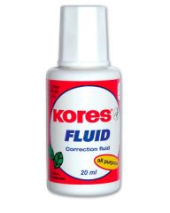 Kores  Opravný lak Kores Fluid - 20 ml – štěteček