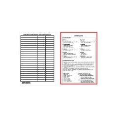 Podložka s nápovědou český jazyk A5 lamino