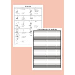 Podložka s nápovědou geometrie A4 lamino