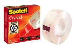 3M SCOTCH  Lepicí páska Scotch Crystal - 19 mm x 33 m