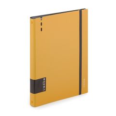 Karton P+P  Kroužkový záznamník VERDE Karis A4 - 90 l / hořčicová