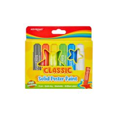 Temperové barvy Keyroad tuhé - classic / 6 ks