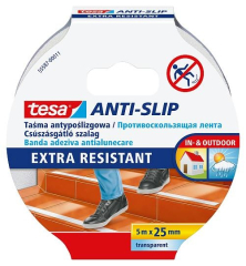 TESA  Lepicí páska Tesa protiskluzová transparentní - 25 m x 5 m