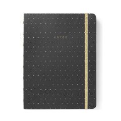 Blok Filofax Notebook Moonlight černá - A5/56l
