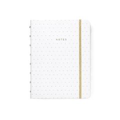 Blok Filofax Notebook Moonlight bílá - A5/56l