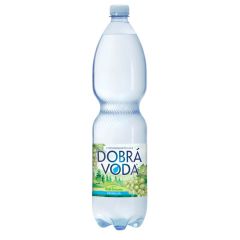 Dobrá voda s příchutí - bílé hrozny / neperlivá / 1,5 l