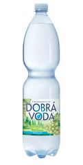 Dobrá voda s příchutí - bílé hrozny / neperlivá / 1,5 l