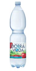 Dobrá voda s příchutí - jahoda / neperlivá / 1,5 l