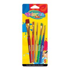 Štětce školní - sada / 5 ks