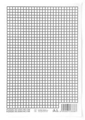 Podložka do sešitů A5 papírová - linka / čtvereček