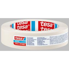 Lepicí páska krepová Tesa bílá - 25 mm x 50 mm