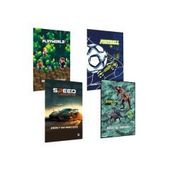 Desky na písmena ABC / A4 / mix pro kluky