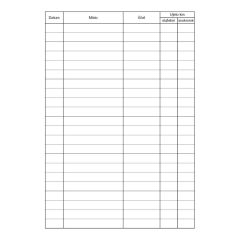 Kniha jízd firemního i soukromého vozidla Baloušek A5 / 52 listů / ET320