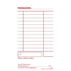Paragon blok Baloušek 80 x 150 mm / nečíslovaný / 50 listů / ET005