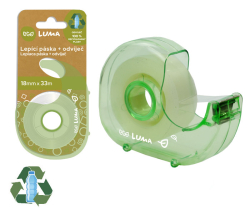 Luma  Lepicí páska s odvíječem ECO LUMA - 18 mm x 33 m