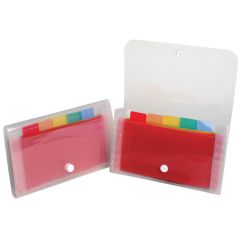 Spisovka s přihrádkami Crystal - 18 x 11 cm / 6 přihrádek