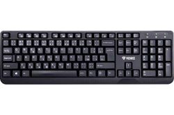 Klávesnice Yenkee YKB 1002CS - černá / USB kabel