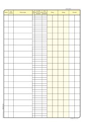 Optys  Optys 1011 pokladní kniha 48 listů A4