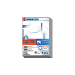 Krpa  Obálky C6 samolepicí - 50 ks