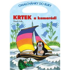 nakladatelství AKIM, s.r.o.  Omalovánky A4 do ruky - Krtek a kamarádi