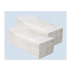 Papírové ručníky skládané Z-Z Merida bílé / 1-vrstvé / 200 ks