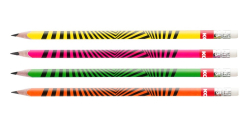Tužka Kores trojhranná Neon - HB / barevný mix