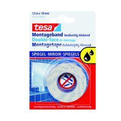 Montážní páska oboustranná Tesa na zrcadla - bílá / 19 mm x 1,5 m