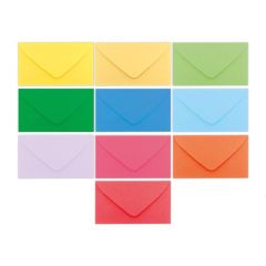 Obálky barevné DL / 20 ks