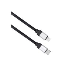 Kabel nabíjecí magnetický - USB-C a Lightning konektor / 1 m