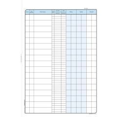 Optys 1014 pokladní kniha s DPH 2 x 25 listů NCR A4