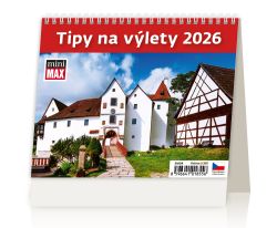Kalendář stolní MINI Tipy na výlety / SM04