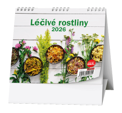 Kalendář stolní MINI Léčivé rostliny / BSK6