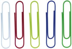 Aktové spony RON - 50 mm / 100 ks barevné