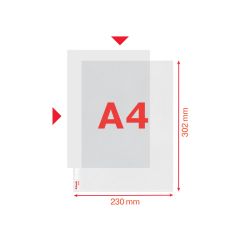 Závěsný obal Esselte LU - A4 / 105 my / 100 ks