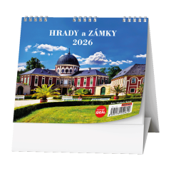 Kalendář stolní MINI Hrady, zámky a památky / BSL1