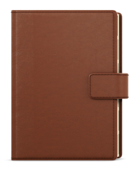 Diář ELITE - A5 / denní / hnědá