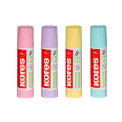Kores  Lepicí tyčinka Kores PASTEL - 20g / mix barev