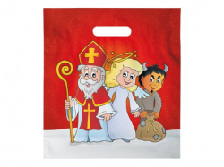 MFP Paper s.r.o.  Taška Mikuláš M - mix s průhmatem 29 x 32 cm